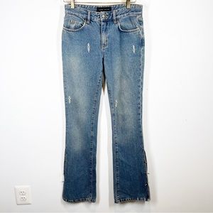 Karen Millen Flare Open Hem Jeans